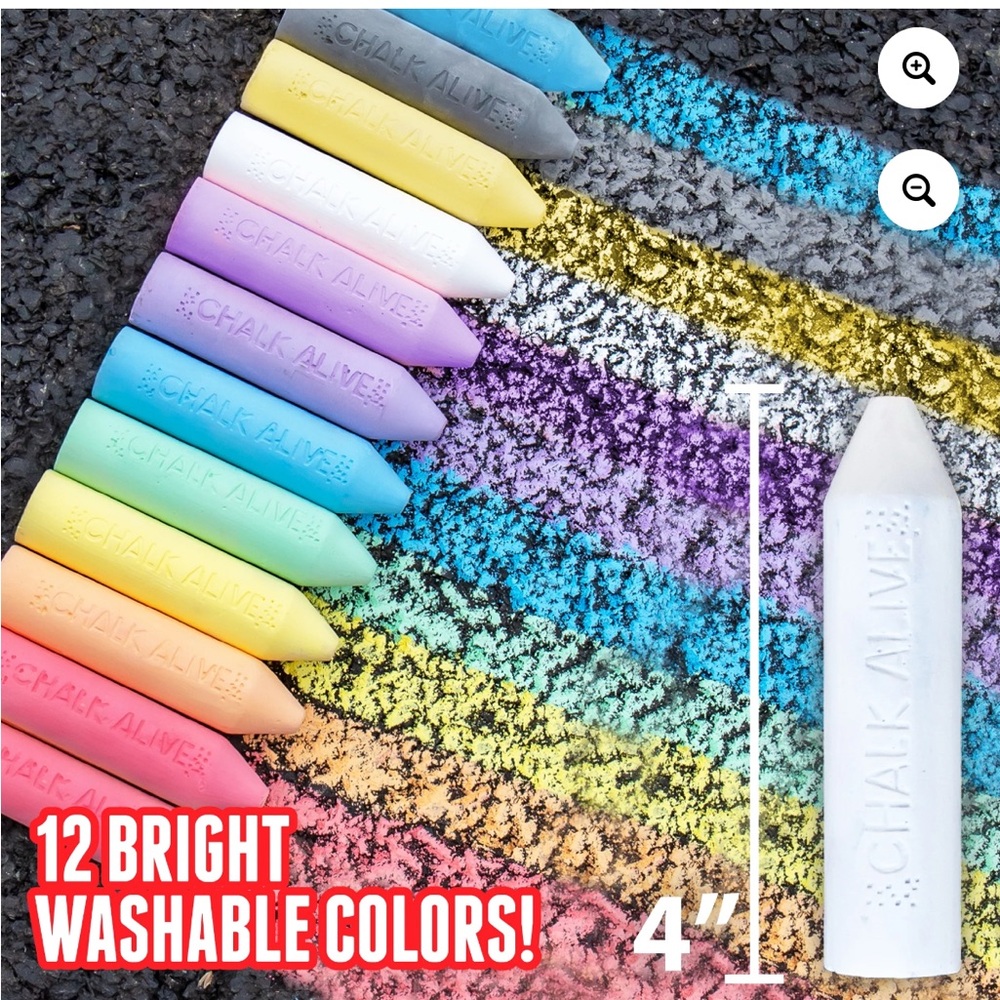 Interactive Chalk Set - Multicolor - Picture 5 of 7
